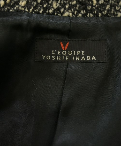 L'EQUIPE YOSHIE INABA（レキップヨシエイナバ）その他 黒 サイズ:38(S位) レディース/2200638436013