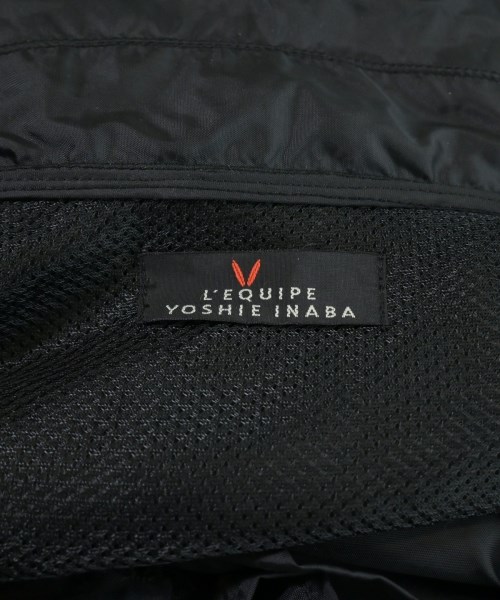 L'EQUIPE YOSHIE INABA（レキップヨシエイナバ）コート 黒 サイズ:M レディース/2200638436105