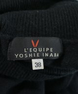 L'EQUIPE YOSHIE INABA（レキップヨシエイナバ）ニット・セーター 黒 サイズ:38(S位) レディース/2200638436204
