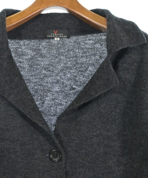 L'EQUIPE YOSHIE INABA（レキップヨシエイナバ）カジュアルジャケット グレー サイズ:38(S位) レディース/2200638436211