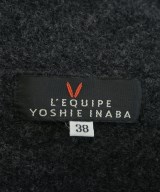 L'EQUIPE YOSHIE INABA（レキップヨシエイナバ）カジュアルジャケット グレー サイズ:38(S位) レディース/2200638436211