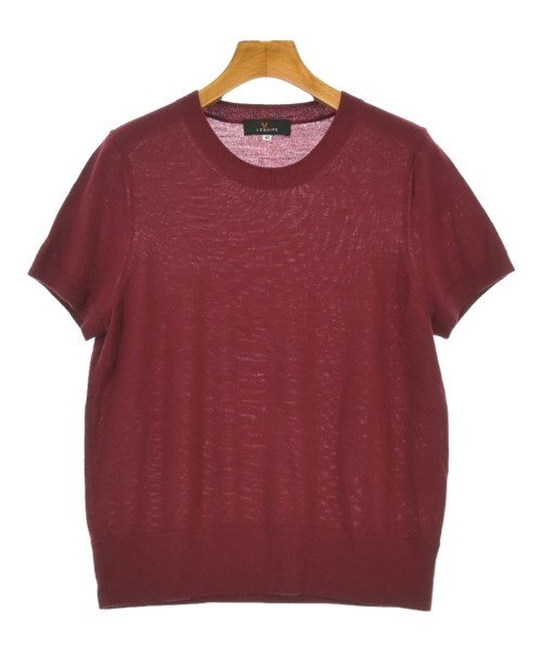L'EQUIPE YOSHIE INABA（レキップヨシエイナバ）ニット・セーター 赤 サイズ:40/40(M位) レディース/2200625130016