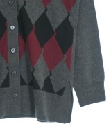 L'EQUIPE YOSHIE INABA（レキップヨシエイナバ）カーディガン グレー サイズ:38(S位) レディース/2200625130030