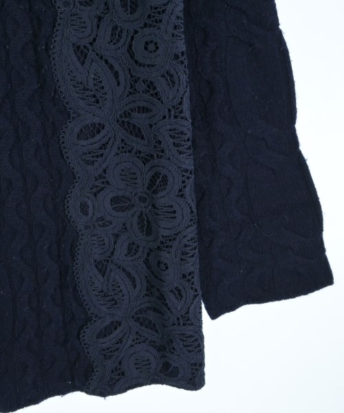 L'EQUIPE YOSHIE INABA（レキップヨシエイナバ）カーディガン 紺 サイズ:38(S位) レディース/2200625130061