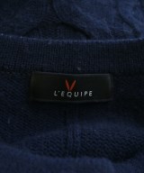 L'EQUIPE YOSHIE INABA（レキップヨシエイナバ）カーディガン 紺 サイズ:38(S位) レディース/2200625130061