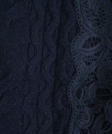 L'EQUIPE YOSHIE INABA（レキップヨシエイナバ）カーディガン 紺 サイズ:38(S位) レディース/2200625130061