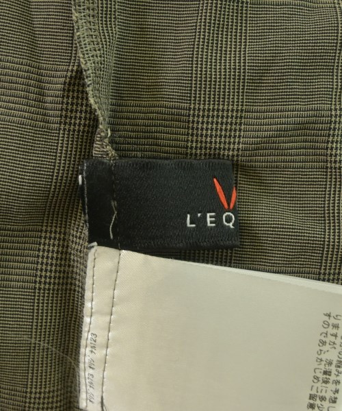 L'EQUIPE YOSHIE INABA（レキップヨシエイナバ）カジュアルシャツ グレー サイズ:38(M位) レディース/2200649127023