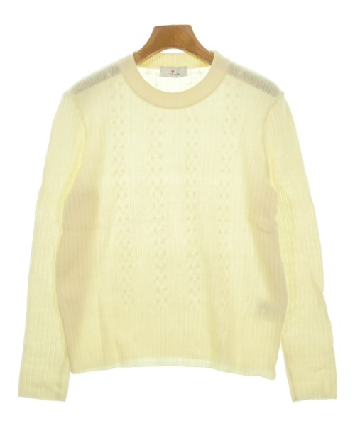 L'EQUIPE YOSHIE INABA(レキップヨシエイナバ)ニット・セーター 白 サイズ:38(S位)/2200650168015