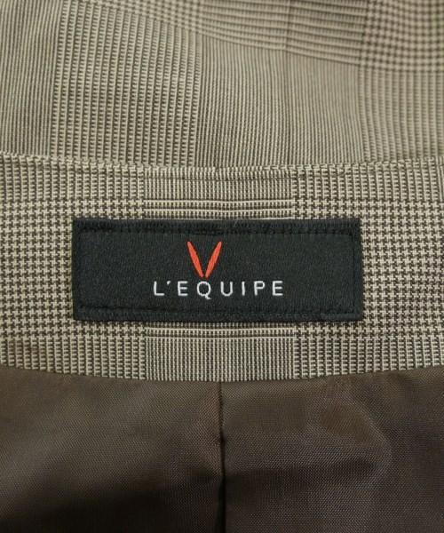 L'EQUIPE YOSHIE INABA（レキップヨシエイナバ）カジュアルジャケット 茶 サイズ:-(XL位) レディース/2200650168022
