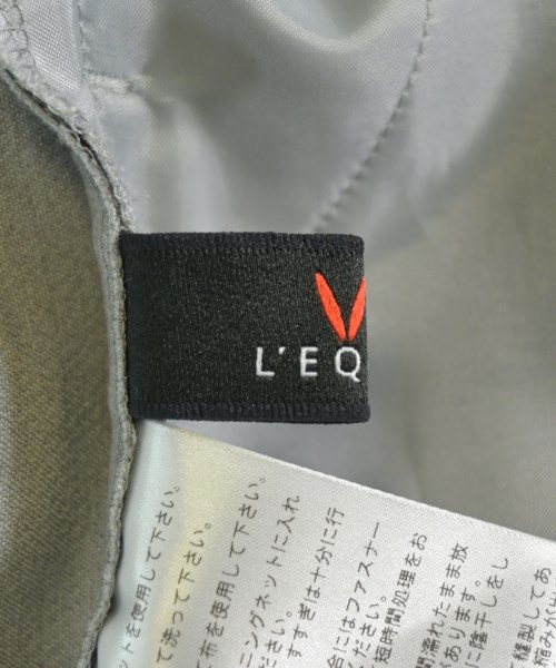 L'EQUIPE YOSHIE INABA（レキップヨシエイナバ）スラックス グレー サイズ:38(S位) レディース/2200650168039