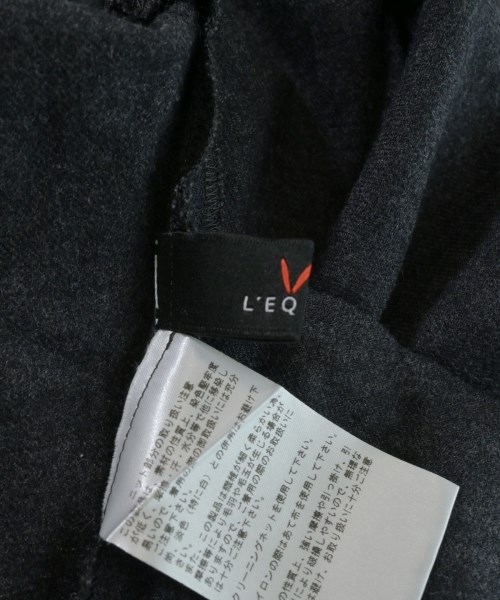 L'EQUIPE YOSHIE INABA（レキップヨシエイナバ）シャツワンピース グレー サイズ:38(S位) レディース/2200650196025