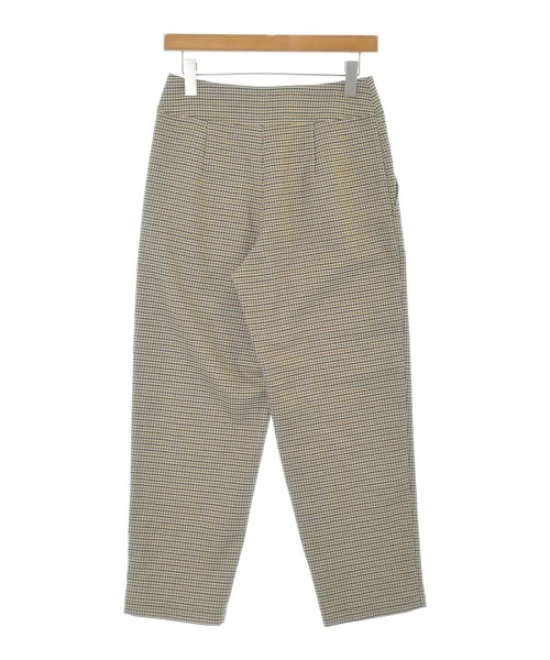 L'EQUIPE YOSHIE INABA（レキップヨシエイナバ）スラックス 茶 サイズ:36(XS位) レディース/2200636941090