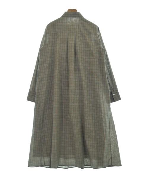 L'EQUIPE YOSHIE INABA（レキップヨシエイナバ）シャツワンピース グレー サイズ:38(S位) レディース/2200640754082