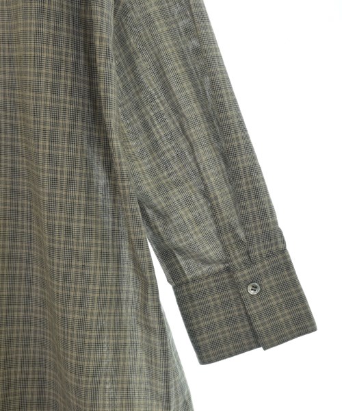 L'EQUIPE YOSHIE INABA（レキップヨシエイナバ）シャツワンピース グレー サイズ:38(S位) レディース/2200640754082