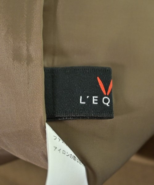 L'EQUIPE YOSHIE INABA（レキップヨシエイナバ）スラックス ベージュ サイズ:36(S位) レディース/2200650964013