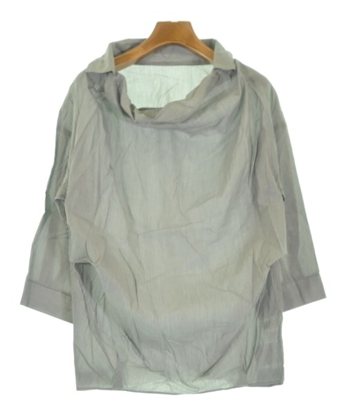 L'EQUIPE YOSHIE INABA(レキップヨシエイナバ)ブラウス グレー サイズ:38(S位)/2200640120443