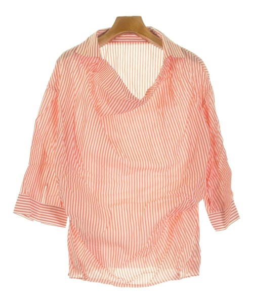 L'EQUIPE YOSHIE INABA(レキップヨシエイナバ)ブラウス オレンジ サイズ:38(S位)/2200640120450