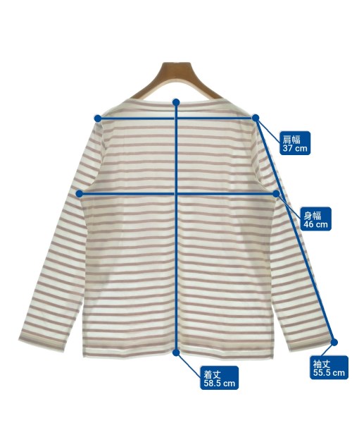 L'EQUIPE YOSHIE INABA（レキップヨシエイナバ）Tシャツ・カットソー 白 サイズ:38(S位) レディース/2200701410094