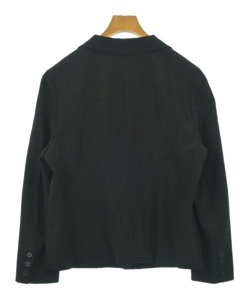 L'EQUIPE YOSHIE INABA（レキップヨシエイナバ）テーラードジャケット 黒 サイズ:15(XXL位) レディース/2200661852033