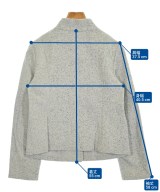 L'EQUIPE YOSHIE INABA（レキップヨシエイナバ）カジュアルジャケット グレー サイズ:38(S位) レディース/2200666450036