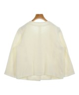 L'EQUIPE YOSHIE INABA（レキップヨシエイナバ）ノーカラージャケット 白 サイズ:38(S位) レディース/2200666450043