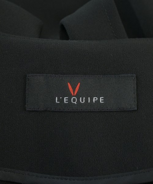 L'EQUIPE YOSHIE INABA（レキップヨシエイナバ）ワンピース 黒 サイズ:38(S位) レディース/2200666450081