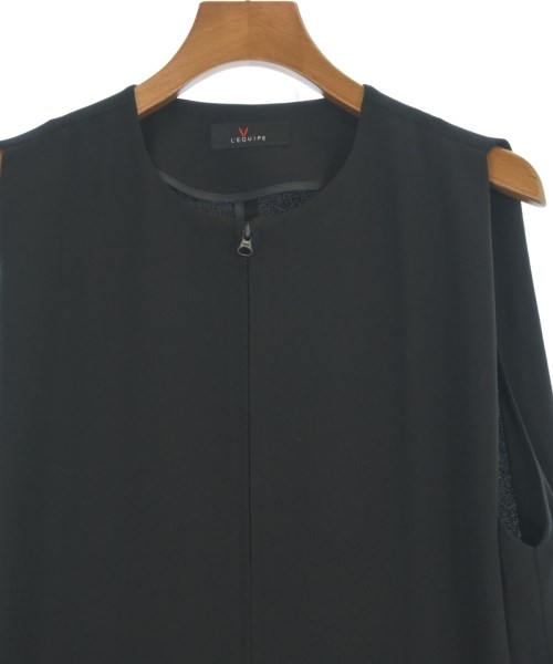 L'EQUIPE YOSHIE INABA（レキップヨシエイナバ）ワンピース 黒 サイズ:38(S位) レディース/2200666450081