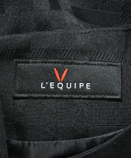 L'EQUIPE YOSHIE INABA（レキップヨシエイナバ）ワンピース 黒 サイズ:38(S位) レディース/2200666586018