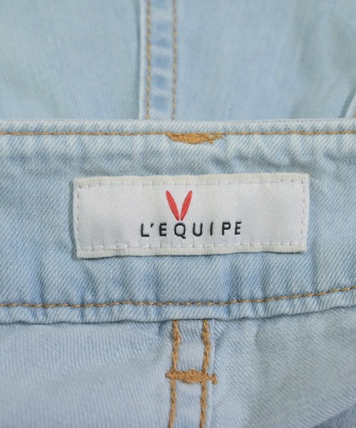 L'EQUIPE YOSHIE INABA（レキップヨシエイナバ）デニムパンツ 紺 サイズ:38(S位) レディース/2200667285019