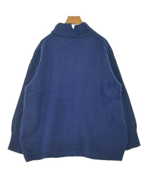 L'EQUIPE YOSHIE INABA（レキップヨシエイナバ）ニット・セーター 青 サイズ:38(S位) レディース/2200667285026