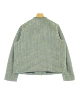 L'EQUIPE YOSHIE INABA（レキップヨシエイナバ）ノーカラージャケット 緑 サイズ:38(S位) レディース/2200669199017