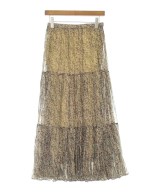 L'EQUIPE YOSHIE INABA（レキップヨシエイナバ）ロング・マキシ丈スカート 赤 サイズ:9(M位) レディース/2200669589238