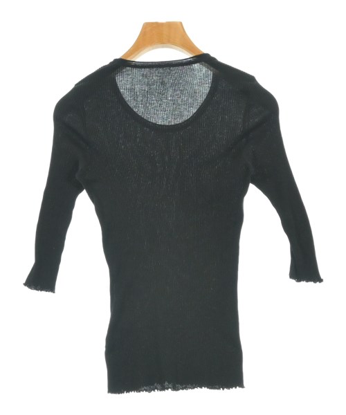 L'EQUIPE YOSHIE INABA（レキップヨシエイナバ）Tシャツ・カットソー 黒 サイズ:38(S位) レディース/2200670740093