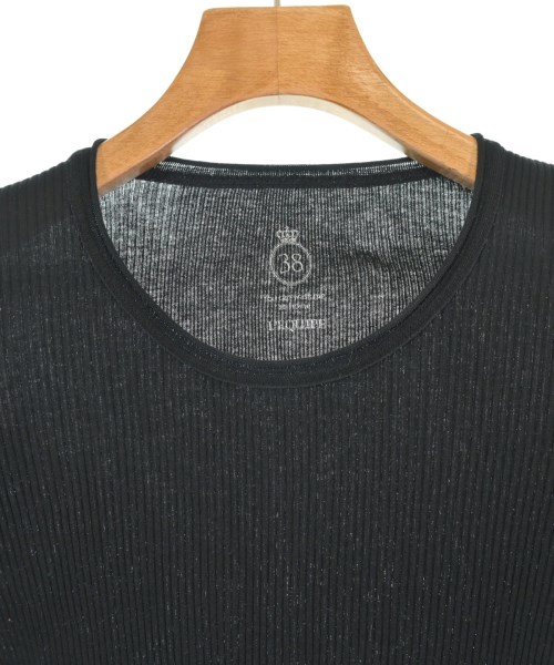 L'EQUIPE YOSHIE INABA（レキップヨシエイナバ）Tシャツ・カットソー 黒 サイズ:38(S位) レディース/2200670740093