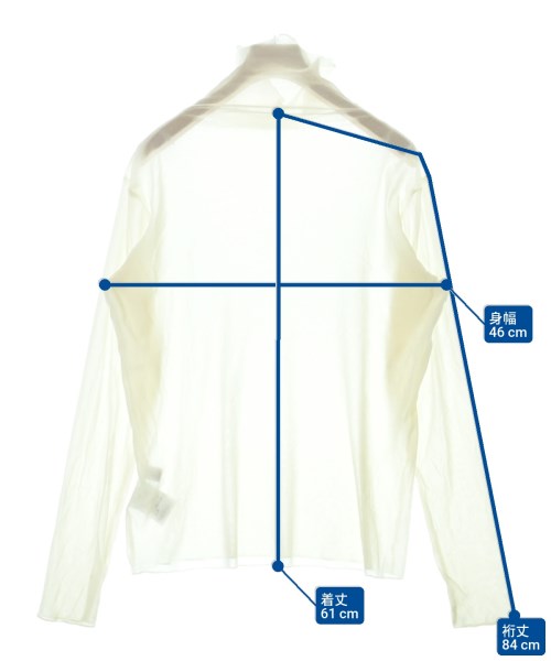 L'EQUIPE YOSHIE INABA（レキップヨシエイナバ）Tシャツ・カットソー 白 サイズ:38(S位) レディース/2200671184025