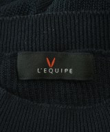 L'EQUIPE YOSHIE INABA（レキップヨシエイナバ）ニット・セーター 紺 サイズ:38(S位) レディース/2200671184049