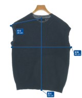 L'EQUIPE YOSHIE INABA（レキップヨシエイナバ）ニット・セーター 紺 サイズ:38(S位) レディース/2200671184049