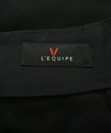 L'EQUIPE YOSHIE INABA（レキップヨシエイナバ）ロング・マキシ丈スカート 黒 サイズ:38(S位) レディース/2200671738051