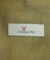L'EQUIPE YOSHIE INABA（レキップヨシエイナバ）ジャケット ベージュ サイズ:38(S位) レディース/2200668427050