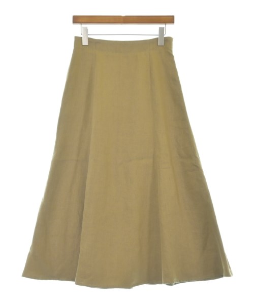 L'EQUIPE YOSHIE INABA(レキップヨシエイナバ)ロング・マキシ丈スカート ベージュ サイズ:38(S位)/2200668427067