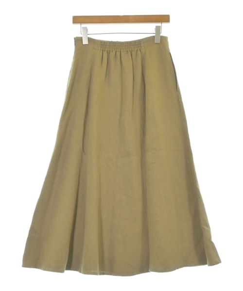 L'EQUIPE YOSHIE INABA（レキップヨシエイナバ）ロング・マキシ丈スカート ベージュ サイズ:38(S位) レディース/2200668427067