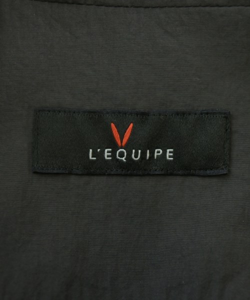 L'EQUIPE YOSHIE INABA（レキップヨシエイナバ）シャツワンピース 黒 サイズ:38(S位) レディース/2200668427074