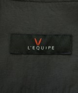 L'EQUIPE YOSHIE INABA（レキップヨシエイナバ）シャツワンピース 黒 サイズ:38(S位) レディース/2200668427074