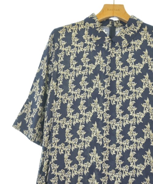 L'EQUIPE YOSHIE INABA（レキップヨシエイナバ）ワンピース 紺 サイズ:38(S位) レディース/2200668427098