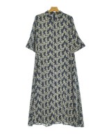 L'EQUIPE YOSHIE INABA（レキップヨシエイナバ）ワンピース 紺 サイズ:38(S位) レディース/2200668427098