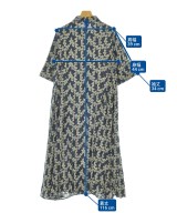 L'EQUIPE YOSHIE INABA（レキップヨシエイナバ）ワンピース 紺 サイズ:38(S位) レディース/2200668427098