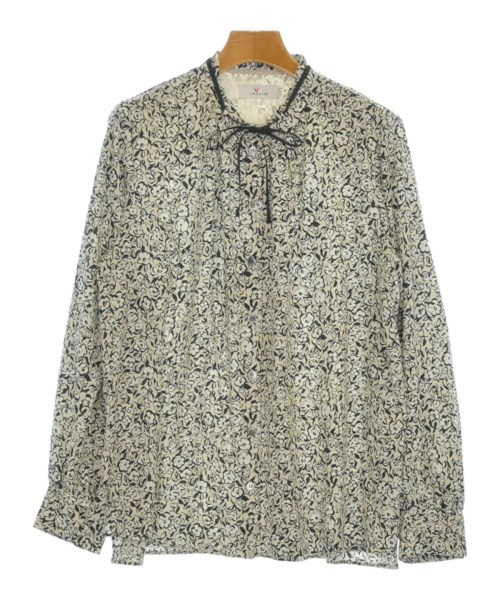 L'EQUIPE YOSHIE INABA(レキップヨシエイナバ)ブラウス ベージュ サイズ:38(S位)/2200668427111