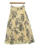 L'EQUIPE YOSHIE INABA（レキップヨシエイナバ）ロング・マキシ丈スカート 白 サイズ:38(S位) レディース/2200668427128