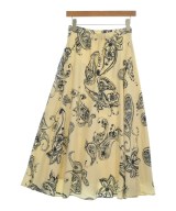 L'EQUIPE YOSHIE INABA（レキップヨシエイナバ）ロング・マキシ丈スカート 白 サイズ:38(S位) レディース/2200668427128