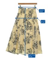 L'EQUIPE YOSHIE INABA（レキップヨシエイナバ）ロング・マキシ丈スカート 白 サイズ:38(S位) レディース/2200668427128